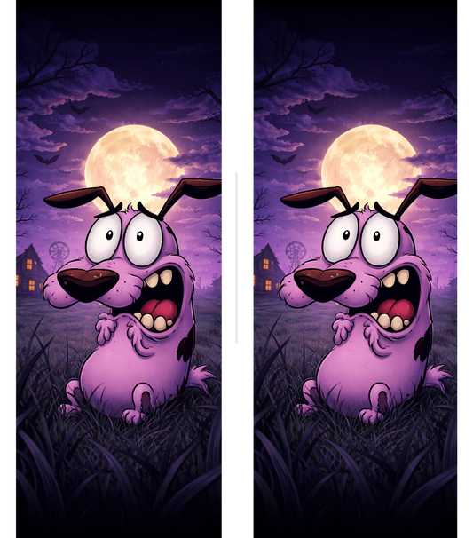 Courage the Cowardly Dog Dual-Side Edition Lighter | Gift Craft