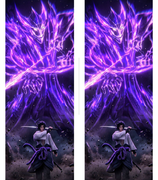 Sasuke Uchiha 9 Dual-Side Edition Lighter | Gift Craft