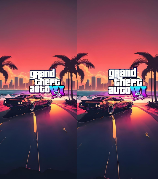 Grand Theft Auto VI Dual-Side Edition Lighter | Gift Craft