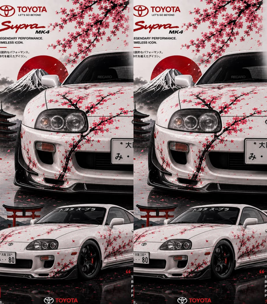 Toyota Supra MK4 1 Dual-Side Edition Lighter | Gift Craft