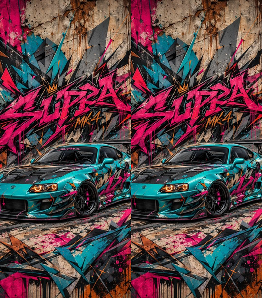 Toyota Supra MK4 14 Dual-Side Edition Lighter | Gift Craft