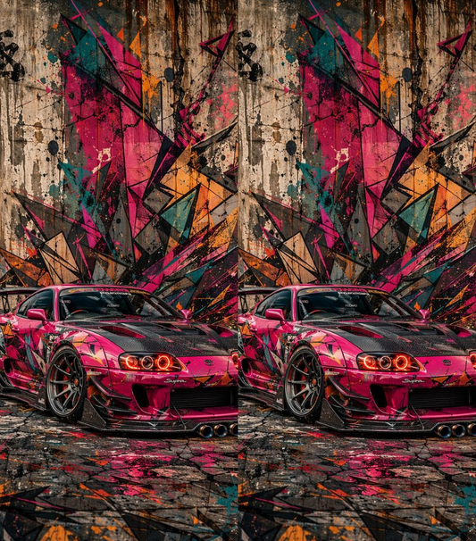 Toyota Supra MK4 20 Dual-Side Edition Lighter | Gift Craft