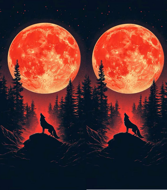 Blood Moon Wolf ππΊ πΊ | Lighter | Gift Craft