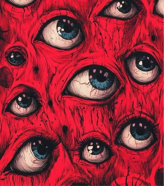 Crimson Eyes Full Wrap Edition Lighter | Gift Craft