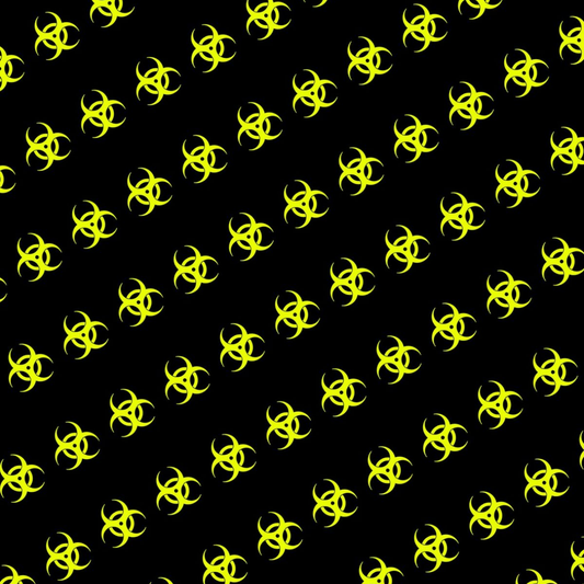 Black Biohazard Pattern Full Wrap Edition Lighter | Gift Craft