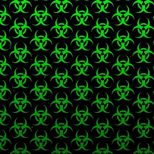 Green Biohazard Pattern Full Wrap Edition Lighter | Gift Craft