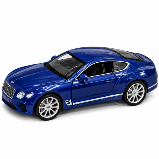 RMZ City Blue Bentley Continental GT Die-Cast Model Car
