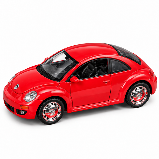 Red Volkswagen Beetle Die-Cast Model Car – RMZ City