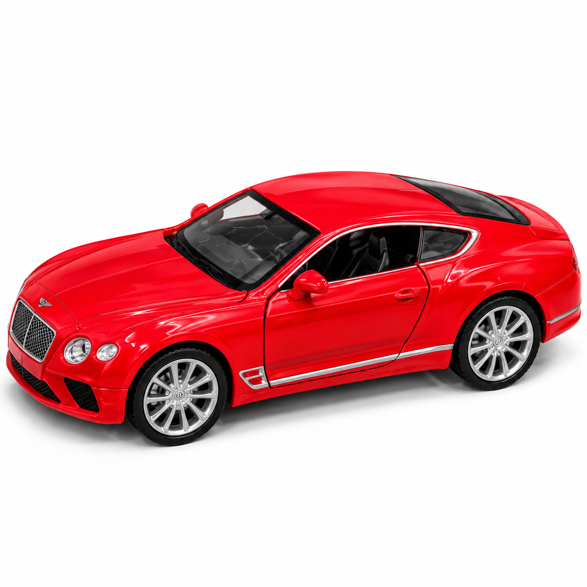 Red Bentley Continental GT Die-Cast Model Car – RMZ City