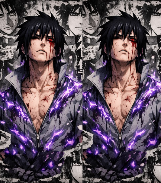 Sasuke Uchiha 20 Dual-Side Edition Lighter | Gift Craft