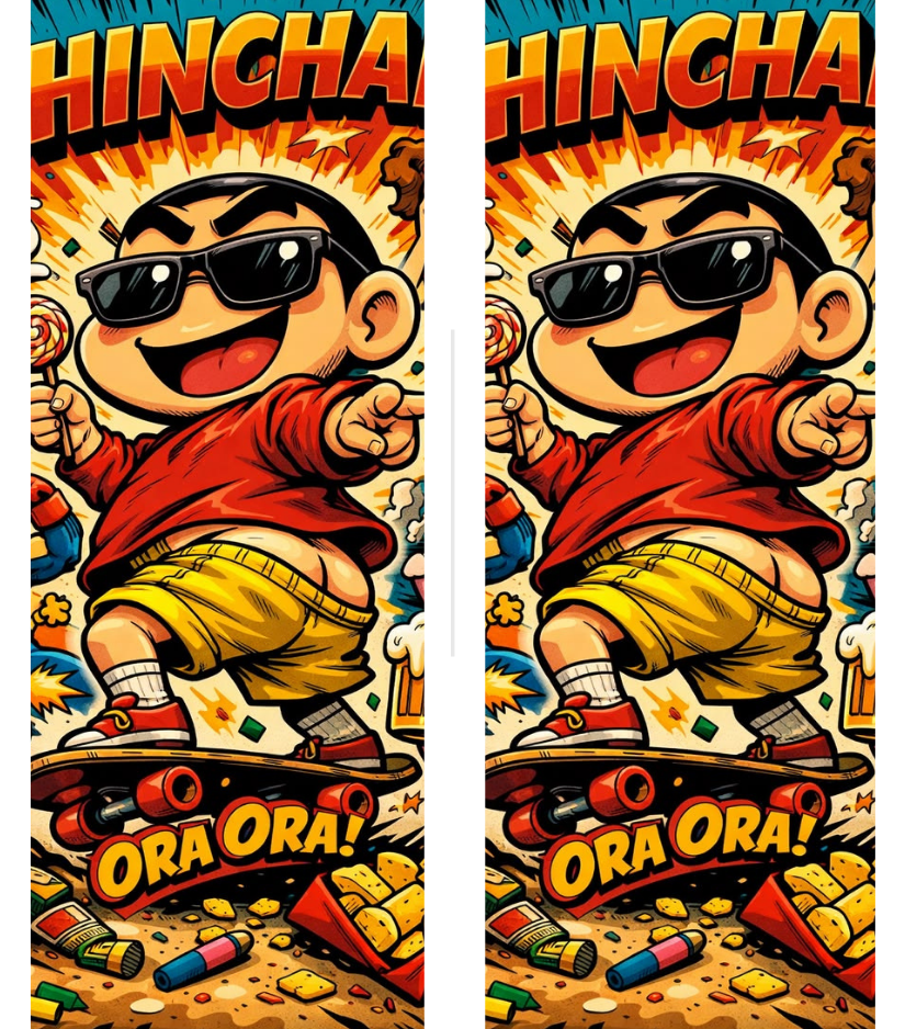 Shinchan 2 Dual-Side Edition Lighter | Gift Craft