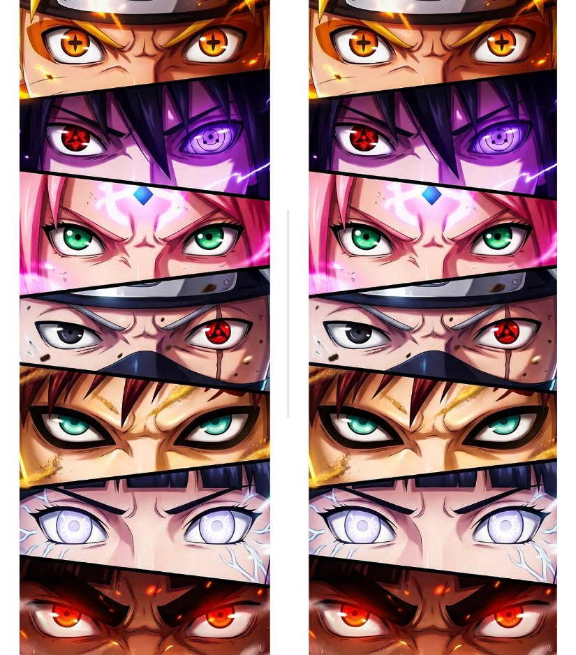 Power eyes Naruto Dual-Side Edition Lighter | Gift Craft