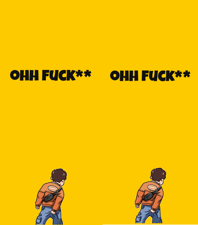OHH FUCK Dual-Side Edition Lighter | Gift Craft