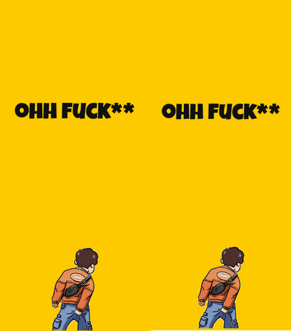 OHH FUCK Dual-Side Edition Lighter | Gift Craft
