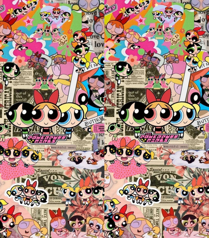 Powerpuff Girls Lighter Pack | 4-Piece Cartoon Set | Gift Craft BD