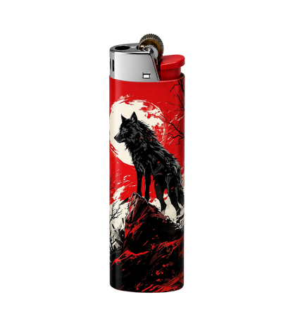 Crimson Wolf 🐺🔴 | Lighter | Gift Craft