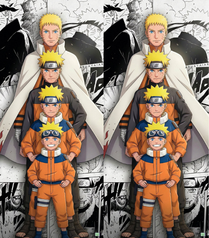 Naruto Lighter Pack | 4-Piece Art Set | Gift Craft BD