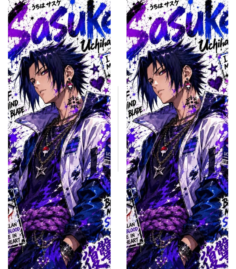 Sasuke Uchiha Dual-Side Edition Lighter | Gift Craft