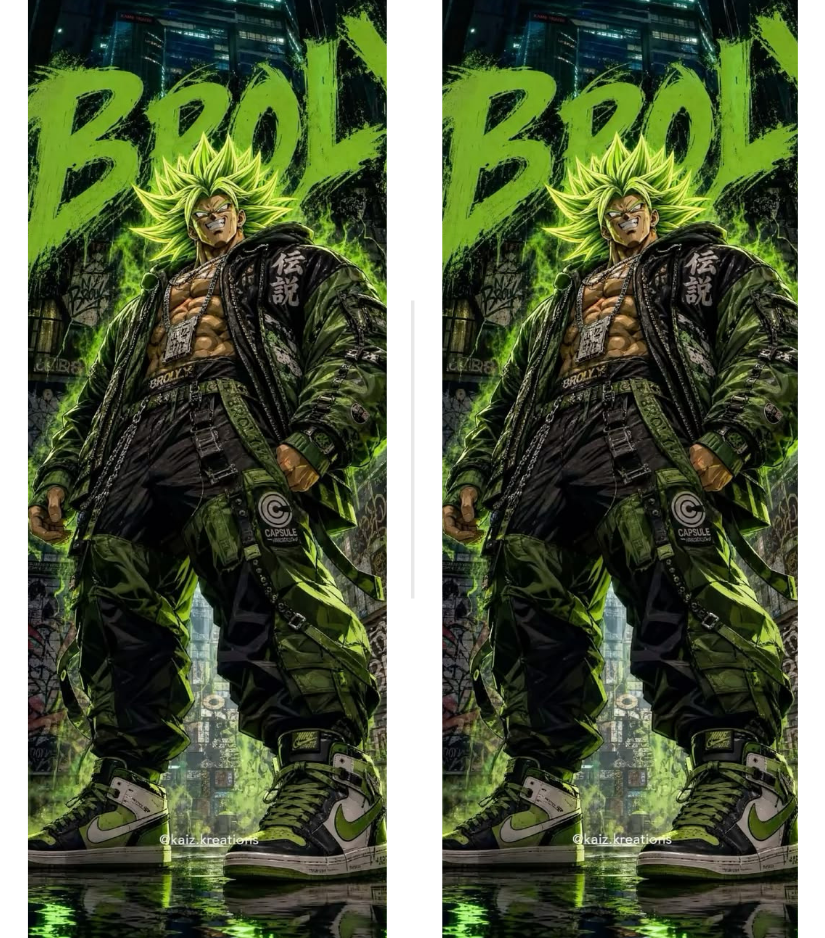 Broly Dragon Ball Dual-Side Edition Lighter | Gift Craft