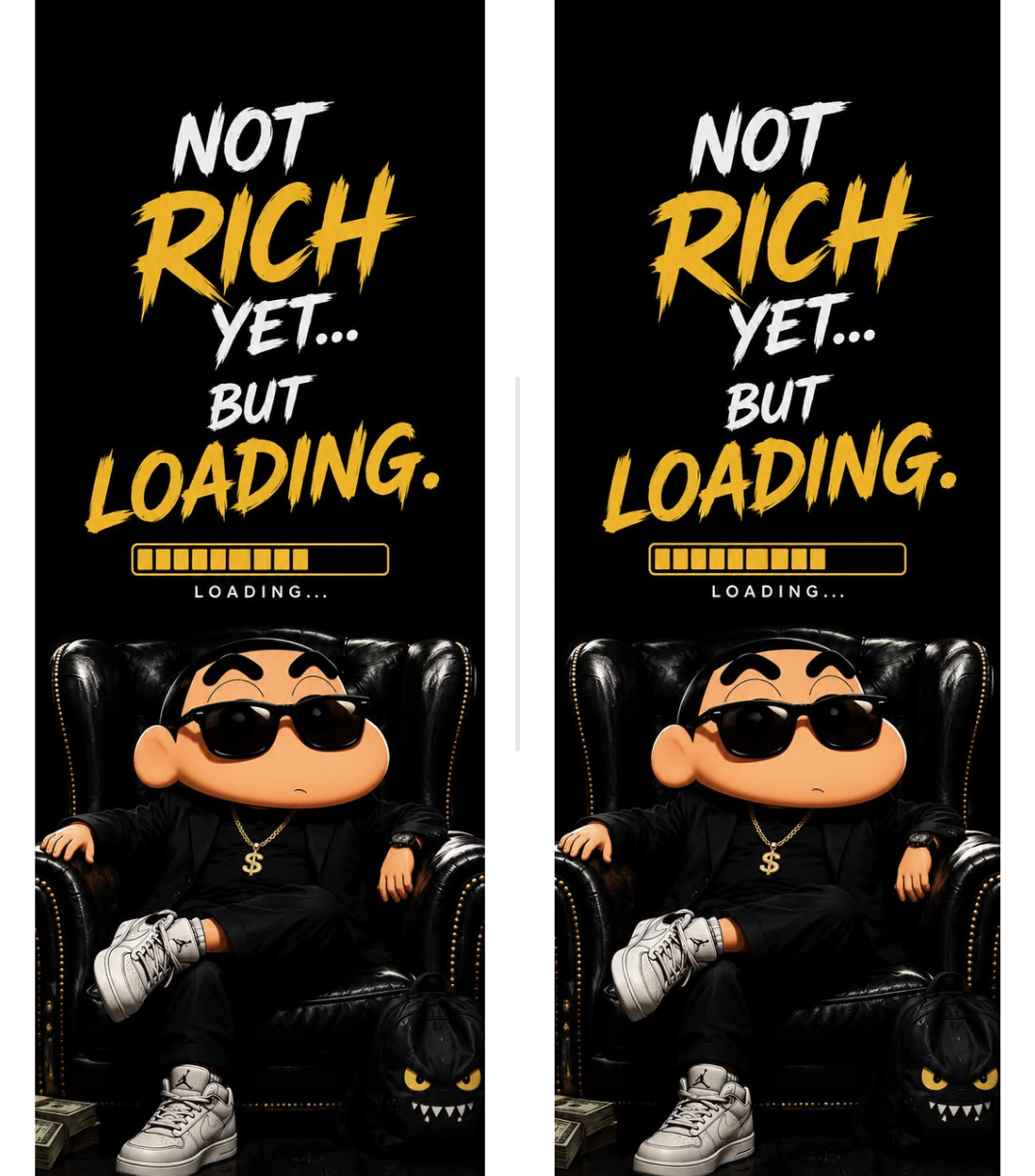 Shinchan get rich Dual-Side Edition Lighter | Gift Craft