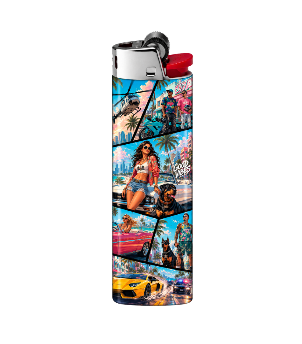 Vice City Tropical Street Legends | Lighter | Gift Craft