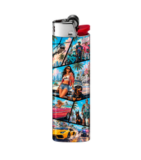 Vice City Tropical Street Legends | Lighter | Gift Craft
