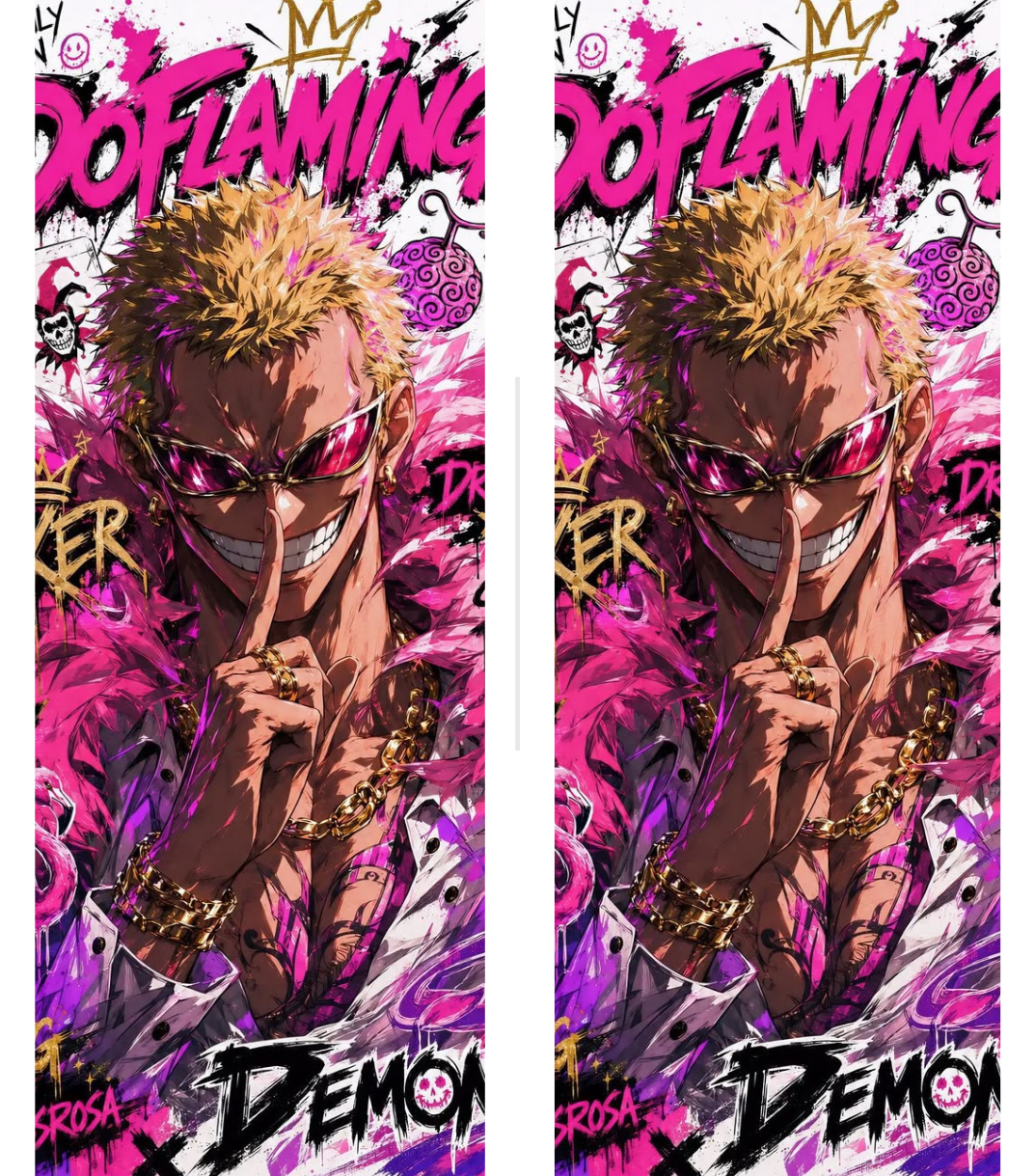 Donquixote Doflamingo Dual-Side Edition Lighter | Gift Craft