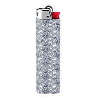 Seigaiha Waves 🌊 Full Wrap Edition Lighter | Gift Craft