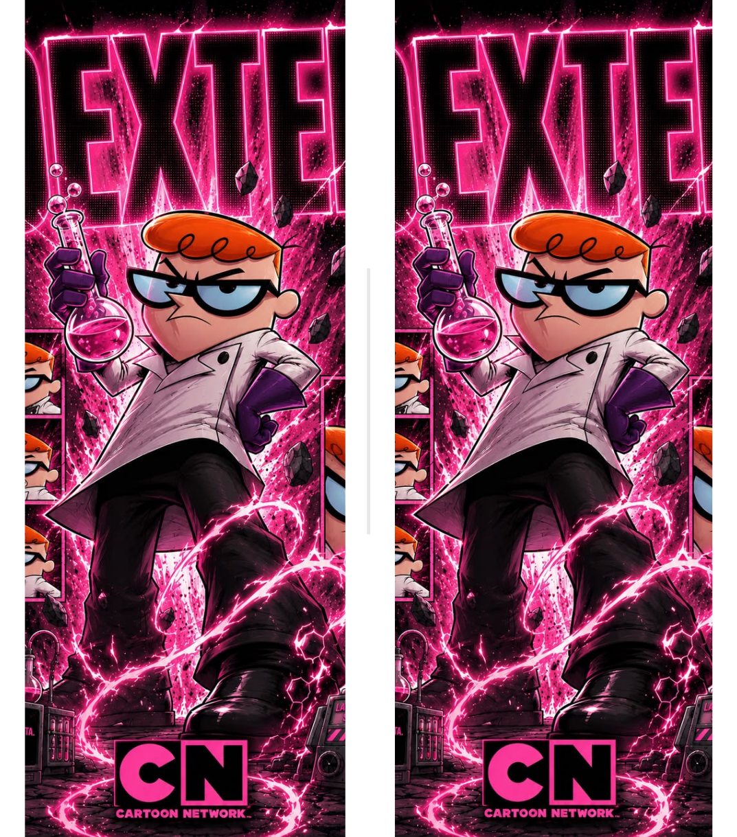 Dexter’s Laboratory Dual-Side Edition Lighter | Gift Craft