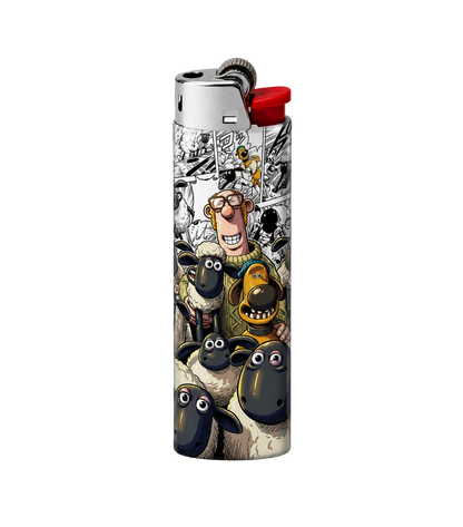 Shaun the Sheep Dual-Side Edition Lighter | Gift Craft