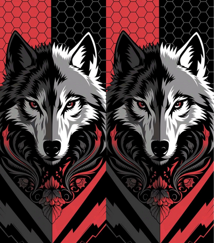 WOLF Lighter Pack | 4-Piece Art Set | Gift Craft BD