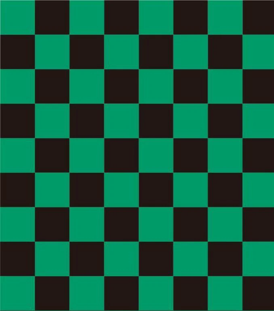 Green & Black Checkerboard Full Wrap Edition Lighter | Gift Craft