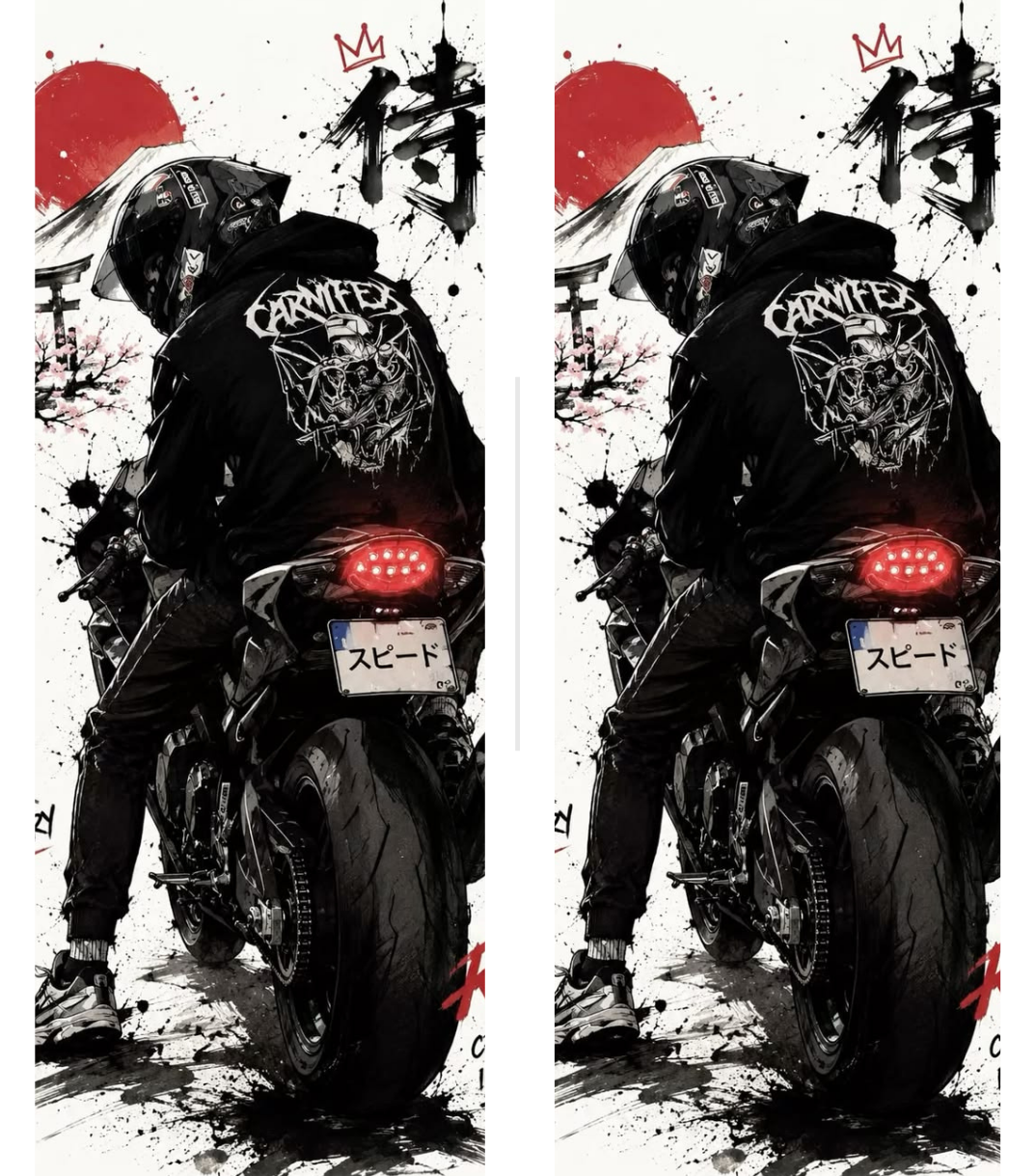 Biker Dual-Side Edition Lighter | Gift Craft