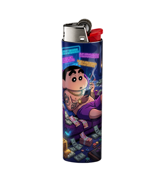 Shinchan Chill Dual-Side Edition Lighter | Gift Craft