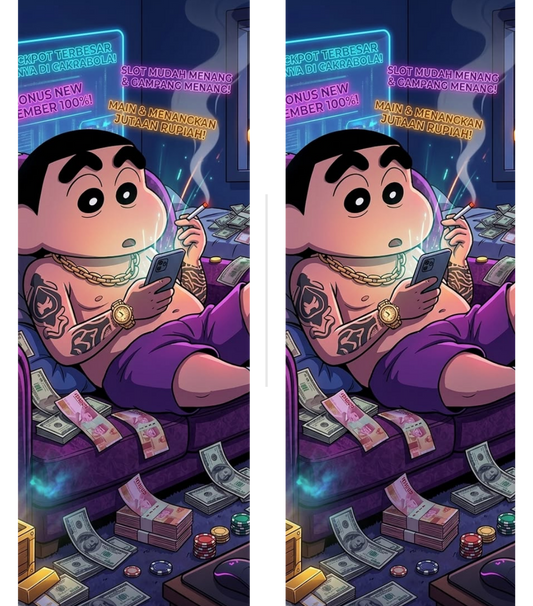 Shinchan Chill Dual-Side Edition Lighter | Gift Craft