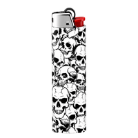 Skull Reign ☠️ Full Wrap Edition Lighter | Gift Craft