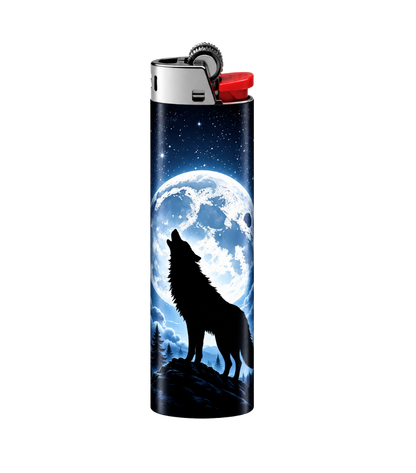 WOLF Lighter Pack | 4-Piece Art Set | Gift Craft BD