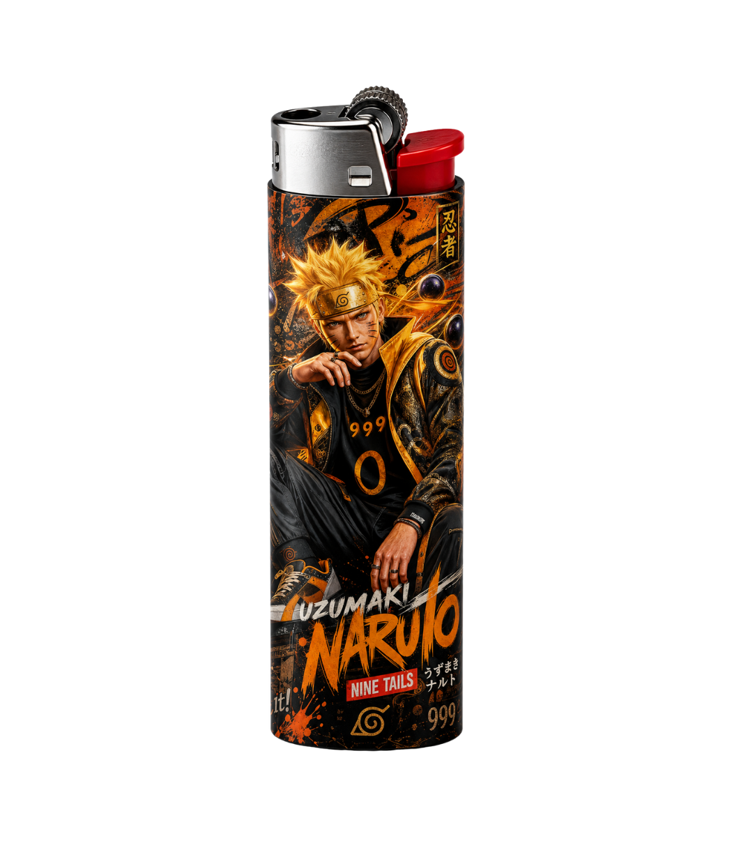Naruto Fire Dual-Side Edition Lighter | Gift Craft