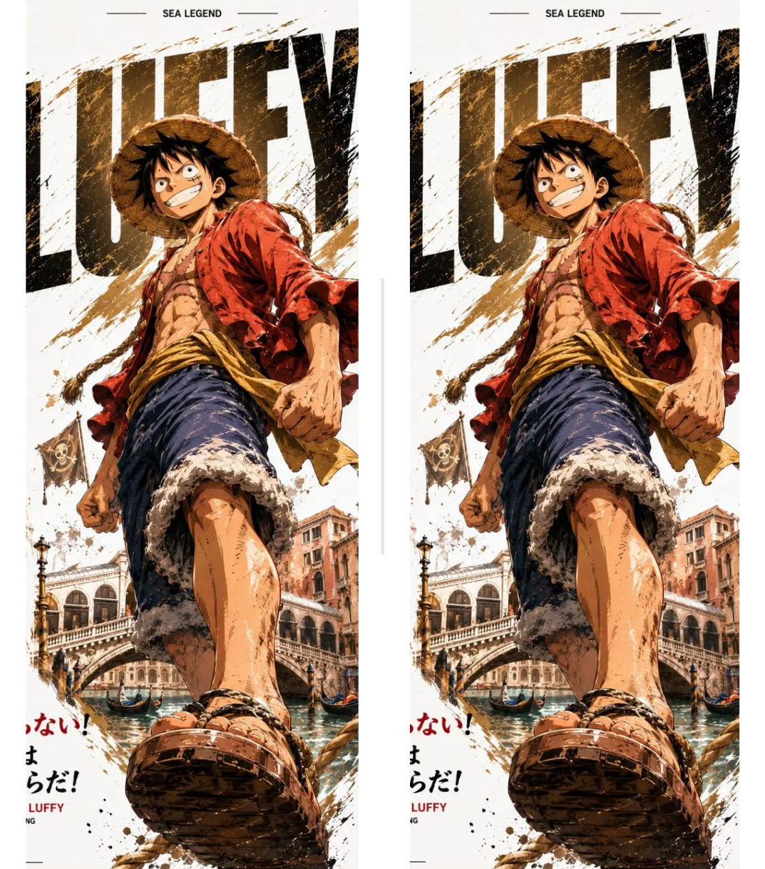 One Piece Luffy Dual-Side Edition Lighter | Gift Craft
