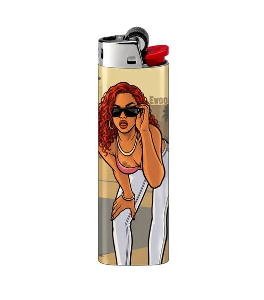 Vice City Redhead Street Diva | Lighter | Gift Craft