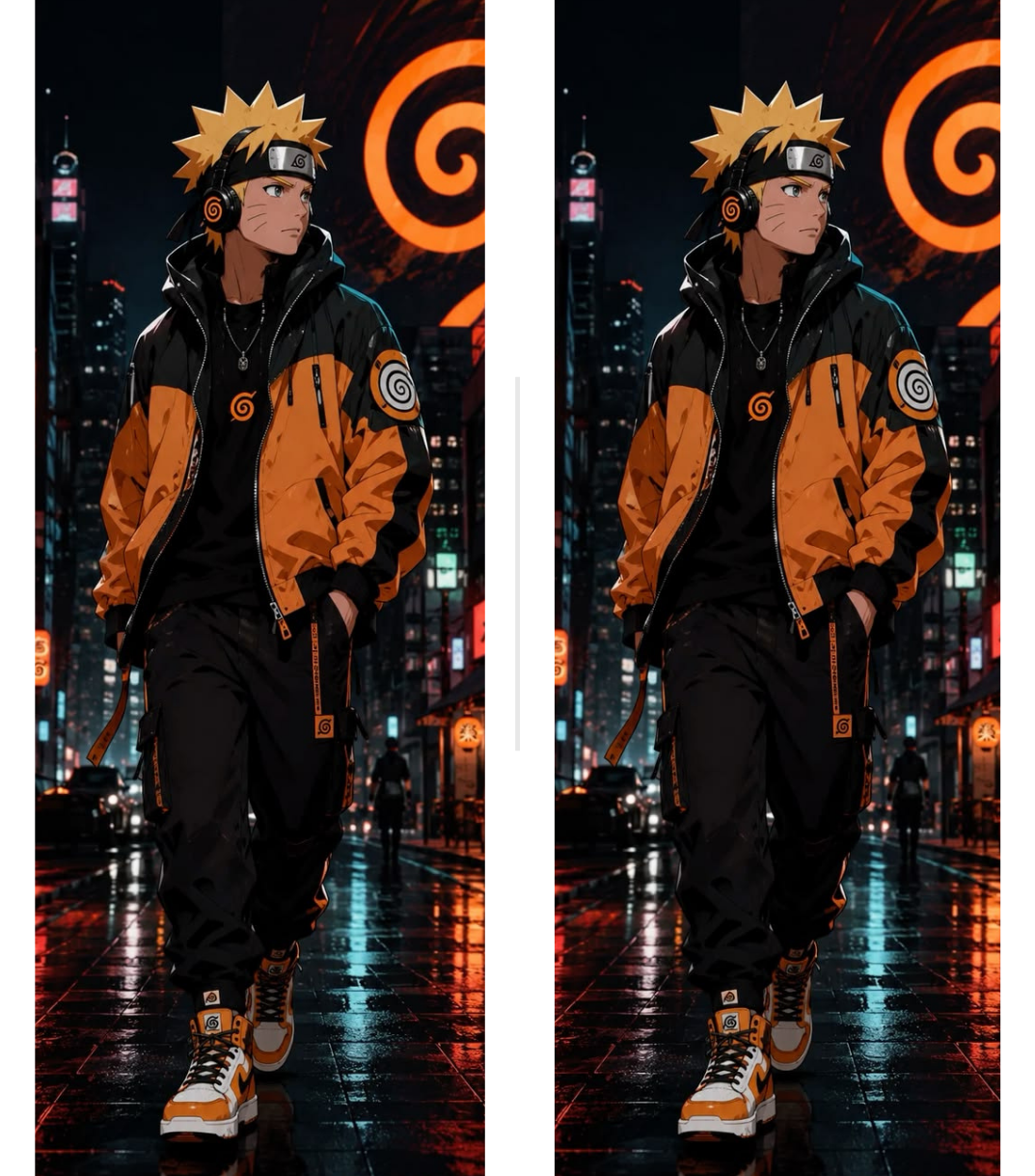 Naruto 4 Dual-Side Edition Lighter | Gift Craft