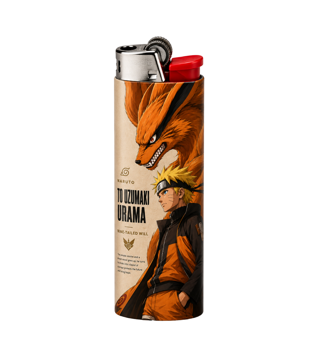 Naruto kurama 2 Dual-Side Edition Lighter | Gift Craft