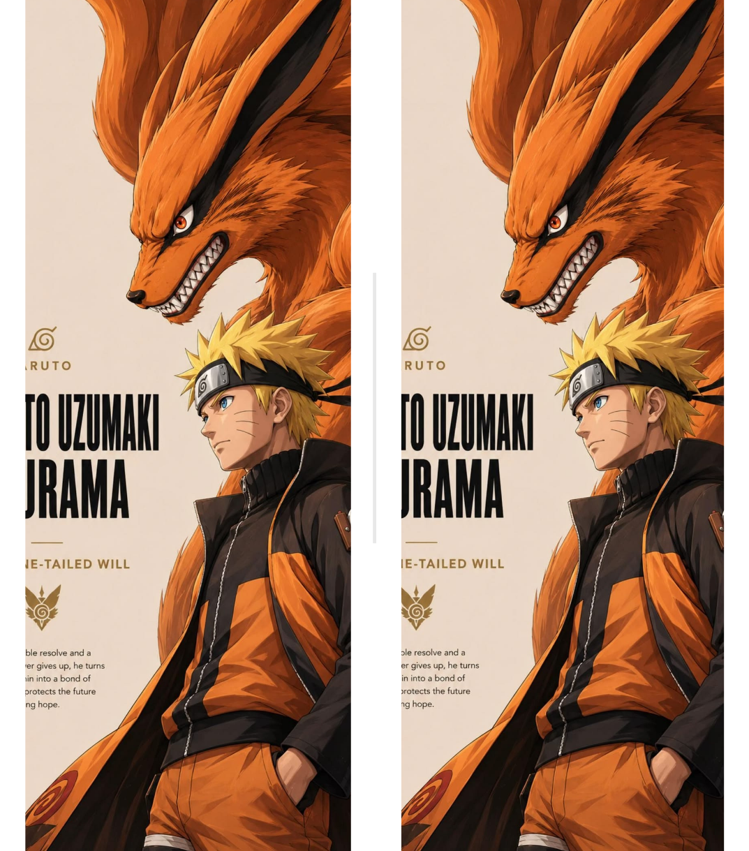 Naruto kurama 2 Dual-Side Edition Lighter | Gift Craft
