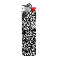 Midnight Bloom 🌸 Full Wrap Edition Lighter | Gift Craft