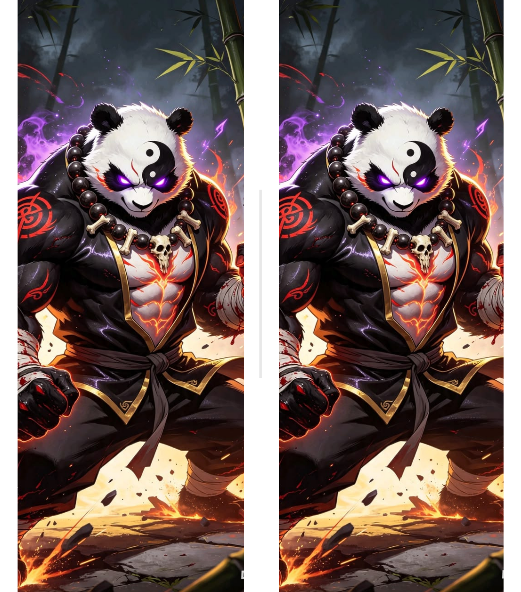 Kung Fu Panda Dual-Side Edition Lighter | Gift Craft