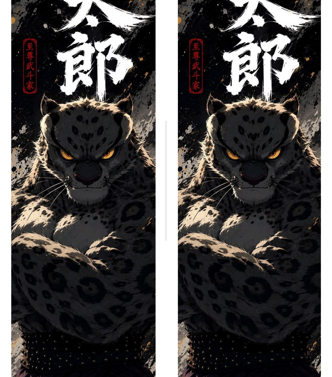 Tai Lung Kung Fu Panda  Dual-Side Edition Lighter | Gift Craft