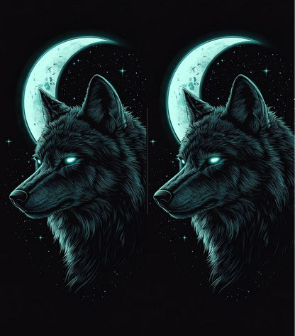 WOLF Lighter Pack | 4-Piece Art Set | Gift Craft BD