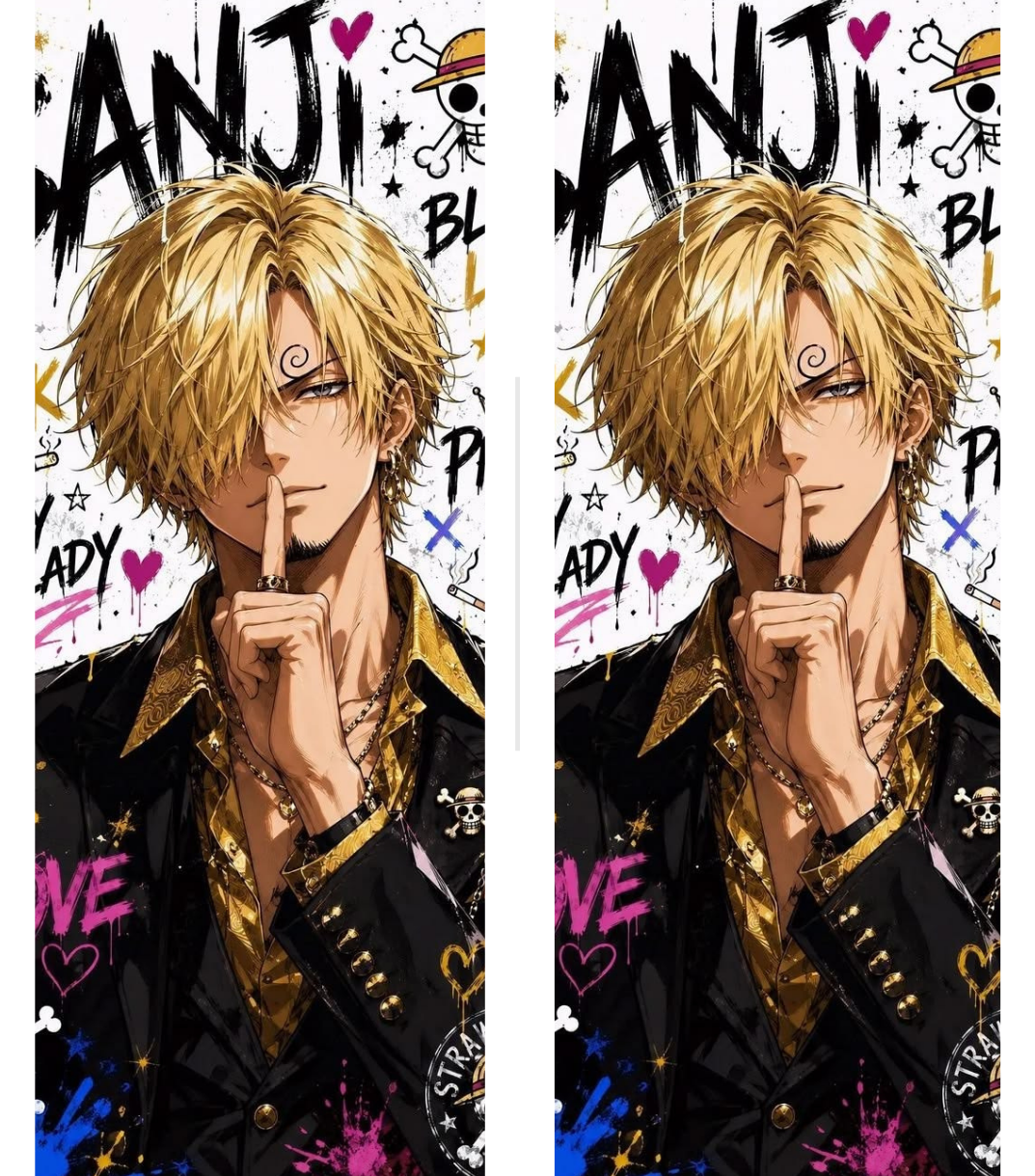 SANJI ONE PIECE Dual-Side Edition Lighter | Gift Craft
