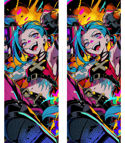Jinx Arcane / League of Legends Dual-Side Edition Lighter | Gift Craft