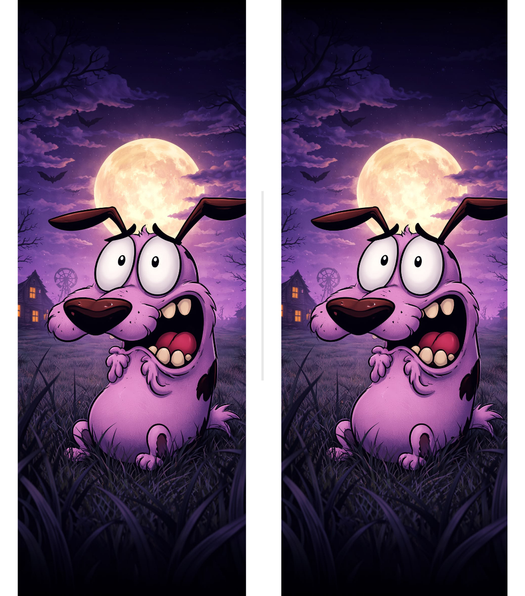 Courage the Cowardly Dog Dual-Side Edition Lighter | Gift Craft